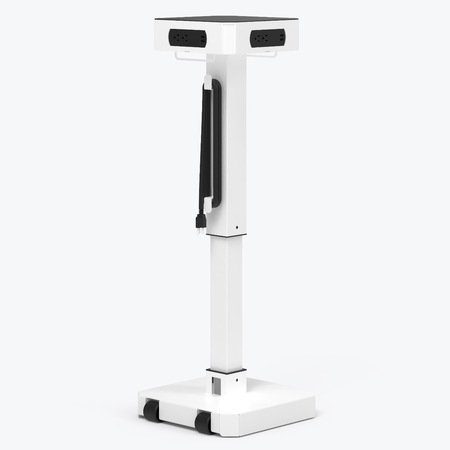 LUXOR LuxPower Mobile AC and USB Charging Tower LUXPWR-WH